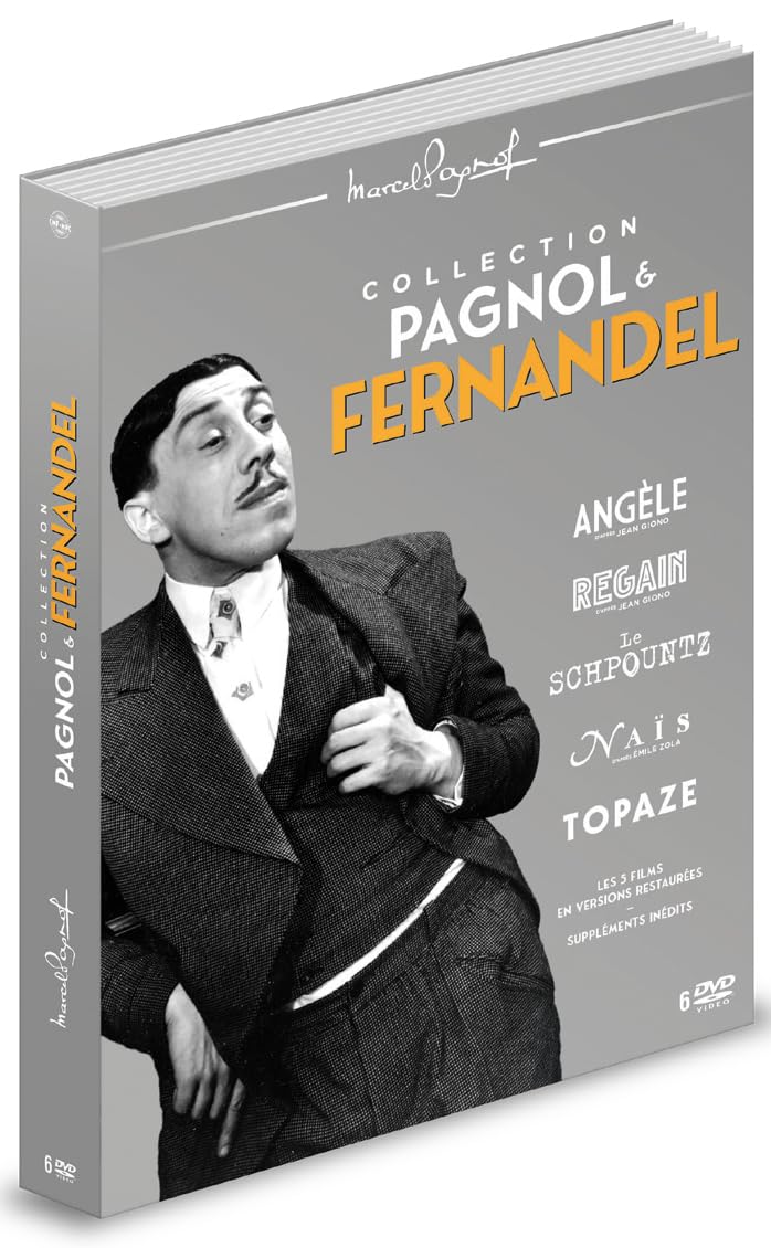 Pagnol & Fernandel : Angèle + Regain + Le Schpountz + Naïs + Topaze [Version Restaurée]