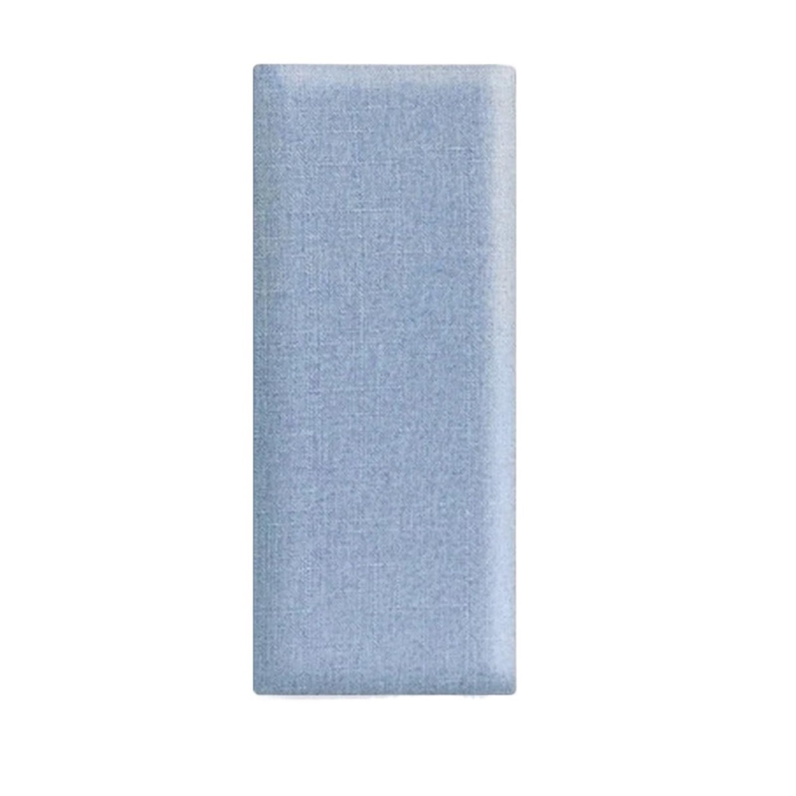 Ochrona ścienna dla dzieci, 3 szt. Miękkie panele dekoracyjne Tło zagłówka(Light Blue)