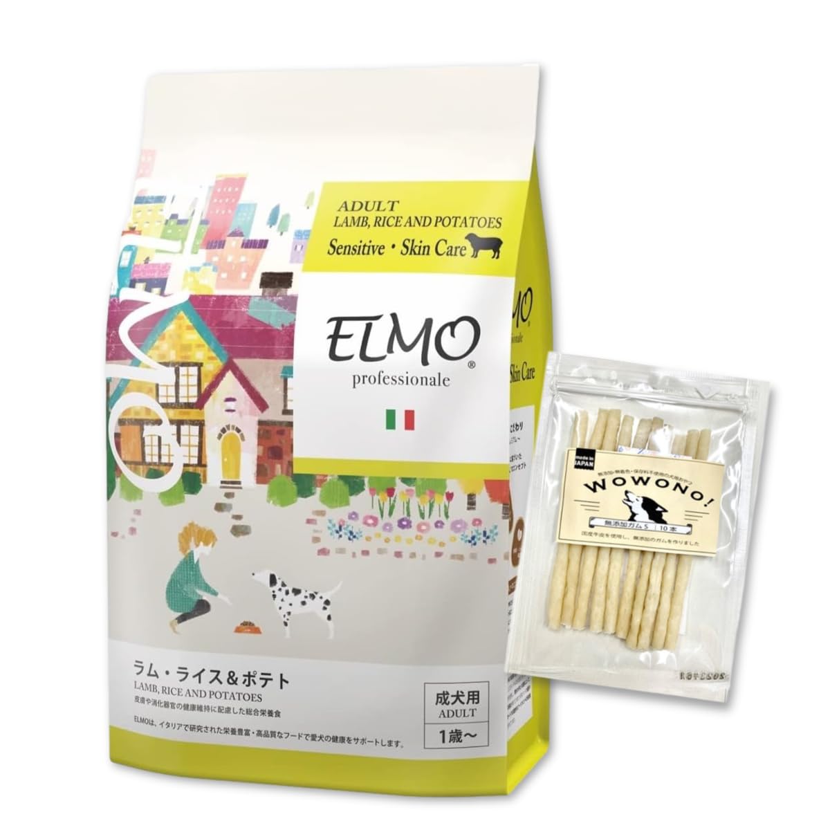 ELMO リッチインチキン　成犬用　一歳〜　800g×10