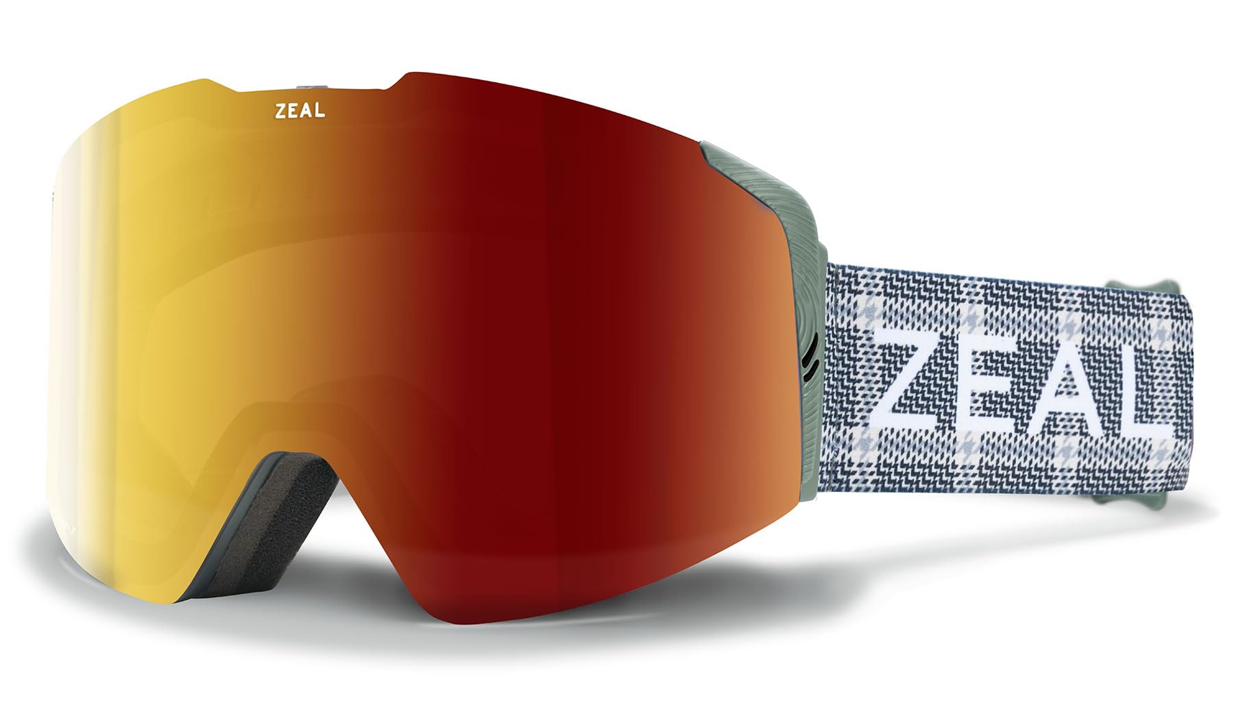 Zeal Optics Meridian Ski & Snowboard Goggle for Men & Women w/Interchangeable Bonus Lens, OTG, Anti-Fog