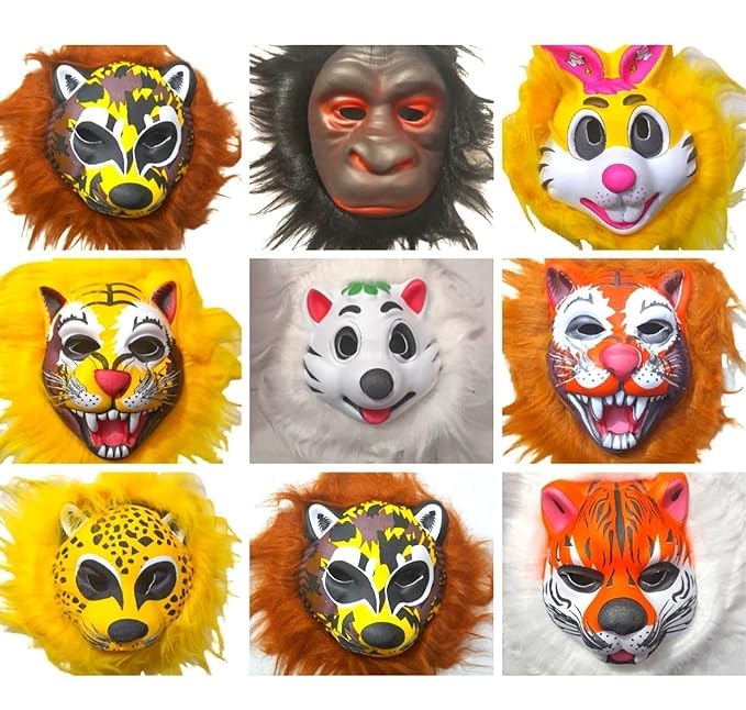 Rubber Fancy Horror Scary Ghost Face Mask for Halloween Parties