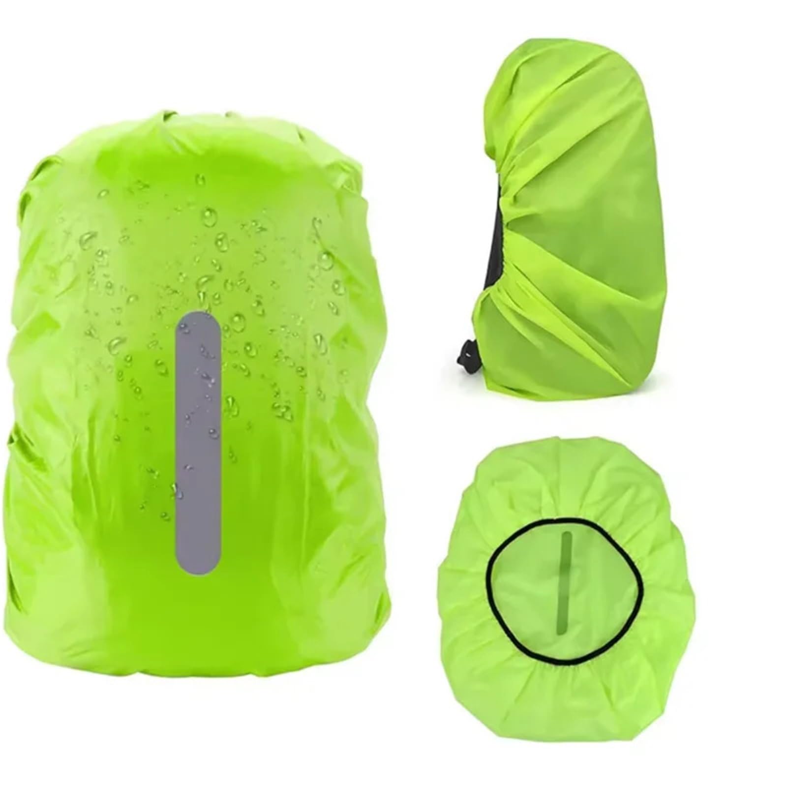 Rucksack Schutz Wasserdicht Reflective Waterproof Backpack Rain Cover for Outdoor Night Cycling 20L-100L Light Raincover Case Bag