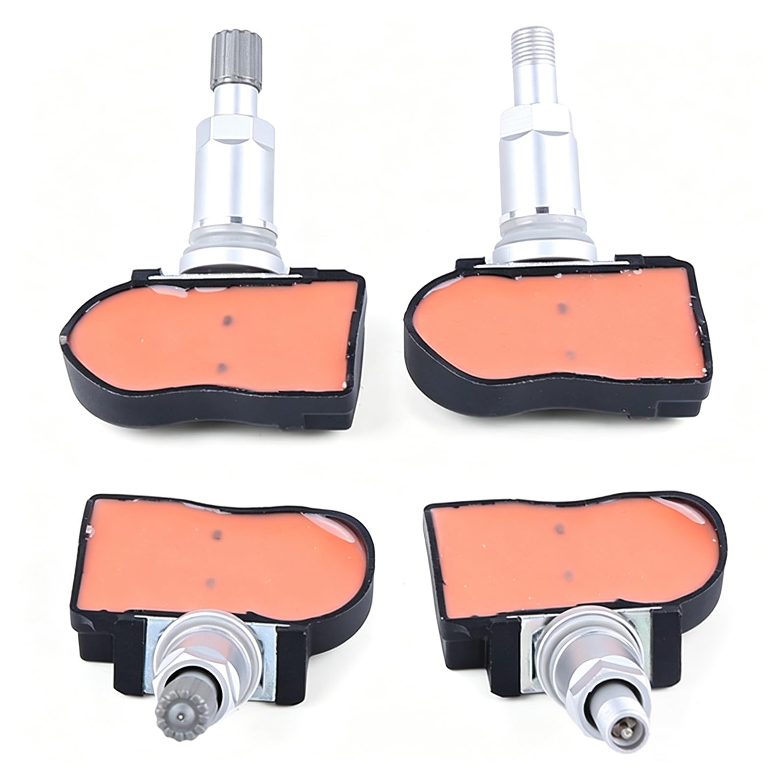 4 Pezzi Sensore di monitoraggio Pressione Pneumatici TPMS 433MHz 6855539 compatibili con BMW 1ER F20 F21 2ER F22 F23 F45 F46, Sistema di Controllo della Pressione Pneumatici