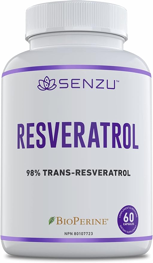 Ultra High Purity Resveratrol Capsules 98 TransResveratrol Highly