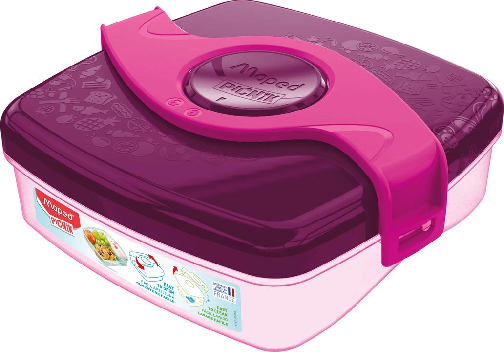 Maped Picnik Origin One Size Easy-Open Snack Box Purple