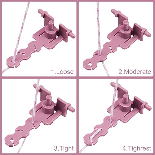 Miniatura 9 de Tondiamo Agujas de repuesto para máquina de tejer, accesorios para tejer, agujas de repuesto para máquina de tejer, adaptador de ganchillo