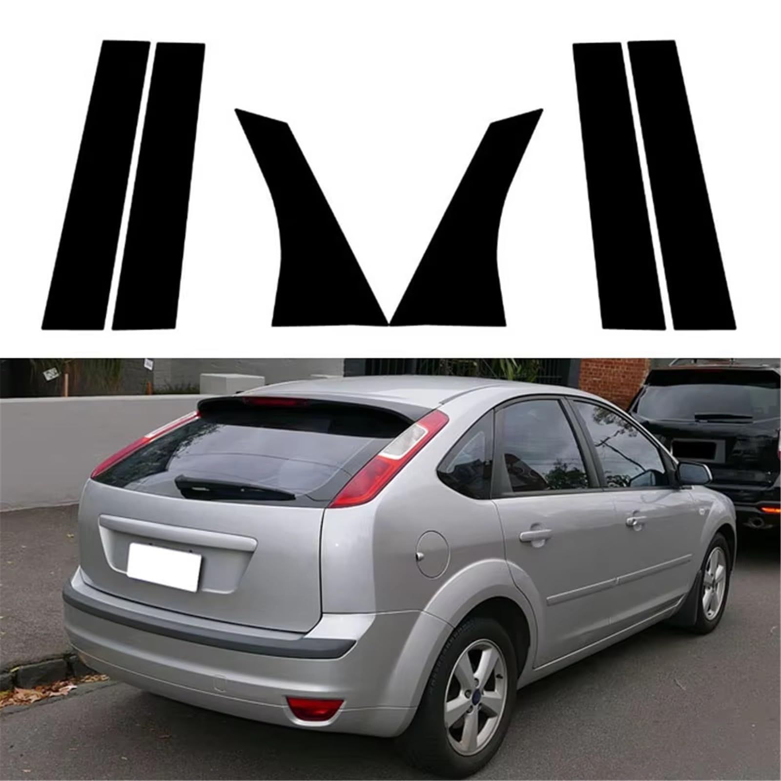 Garniture Pilier B Auto Compatible Avec Ford Pour Focus