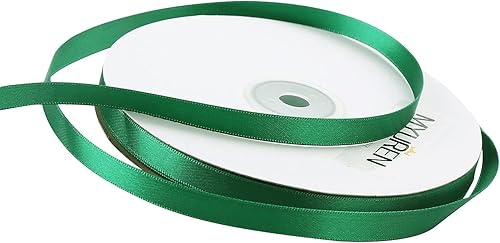 Miniatura 5 de Cinta de satén sólida de 38 pulgadas, cinta de satén verde de doble cara para manualidades, envoltura de regalos, recuerdos de fiesta, baby shower,
