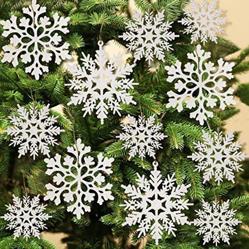 White Snowflakes for Christmas - 15 Pack -1 White Snowflakes for Christmas - 15 Pack -1
