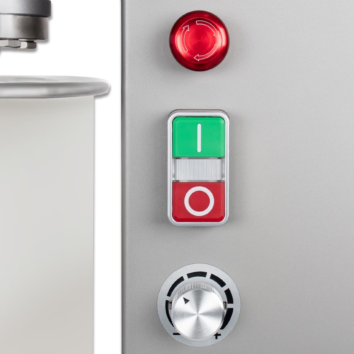 Beeketal Profi Teigknetmaschine BTK10-S – 10L Edelstahl Spiralkneter, 750W Tischgerät mit Geschwindigkeitsregulierung für max. 4kg Mehl, Gastro Teigmaschine für Pizza, Brot & Kuchen, 230V