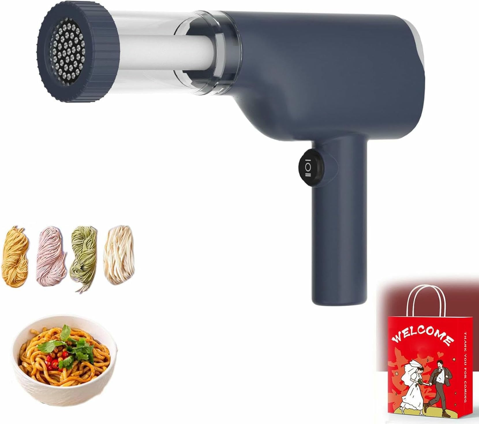 Pâtisserie Électrique Portative - Machine Idiyappam Automatique 5-en-1 sans Effort