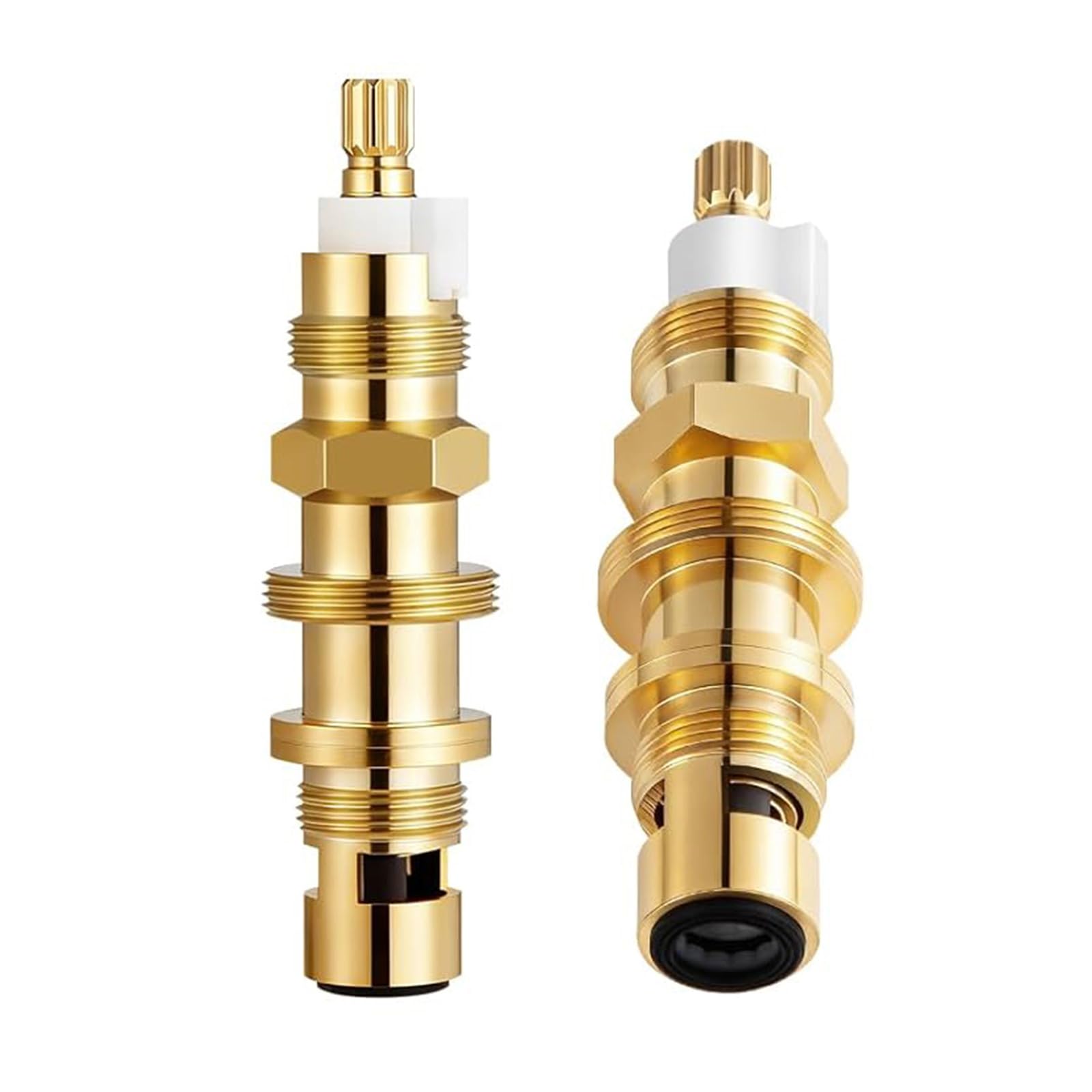 Msioytog Multicolor 2Pcs Replacement Ceramic Disc Adapter Cartridge Disc Cartridges For 910-030 Shower Adapter Faucet Cartridge Easy To Use Shower