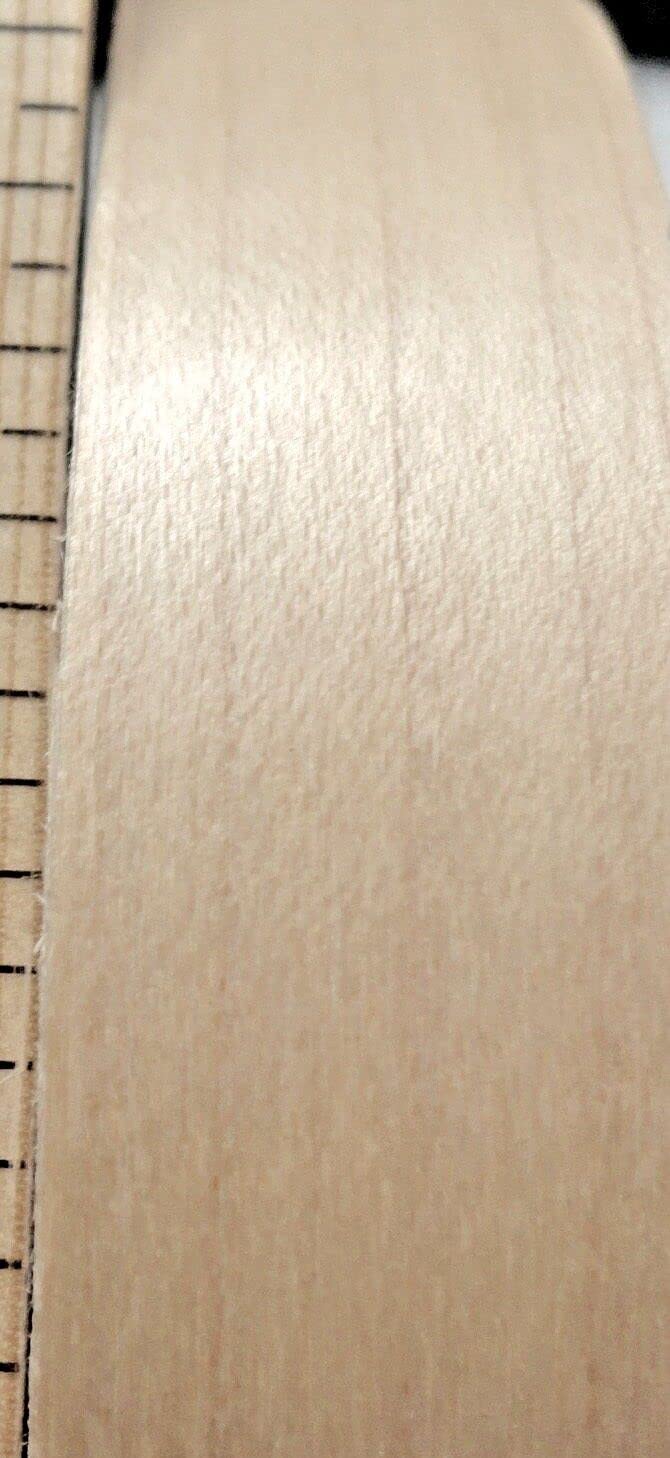 Birch Wood Veneer edgebanding roll 5" x 120" with preglued Adhesive hot melt