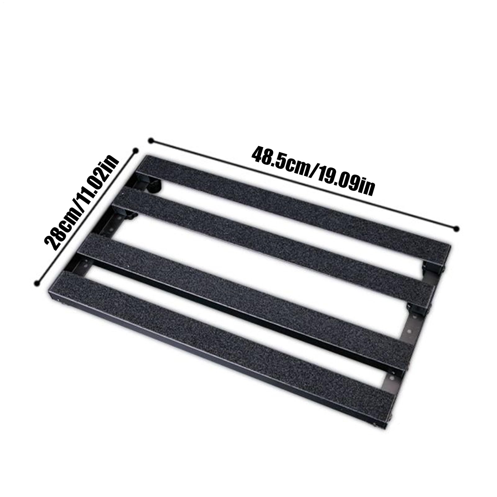 Pedalboard per Chitarra Strumentali Musicali Precisi e Robusti | Organizzatore Cavi per Pedalboard Effetti Per palco, studio, amanti della musica, musicisti, professionisti, principianti
