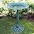 Alpine Corporation TEC116, 20" L x 20"W x 28"H, Aged Green Birdbath