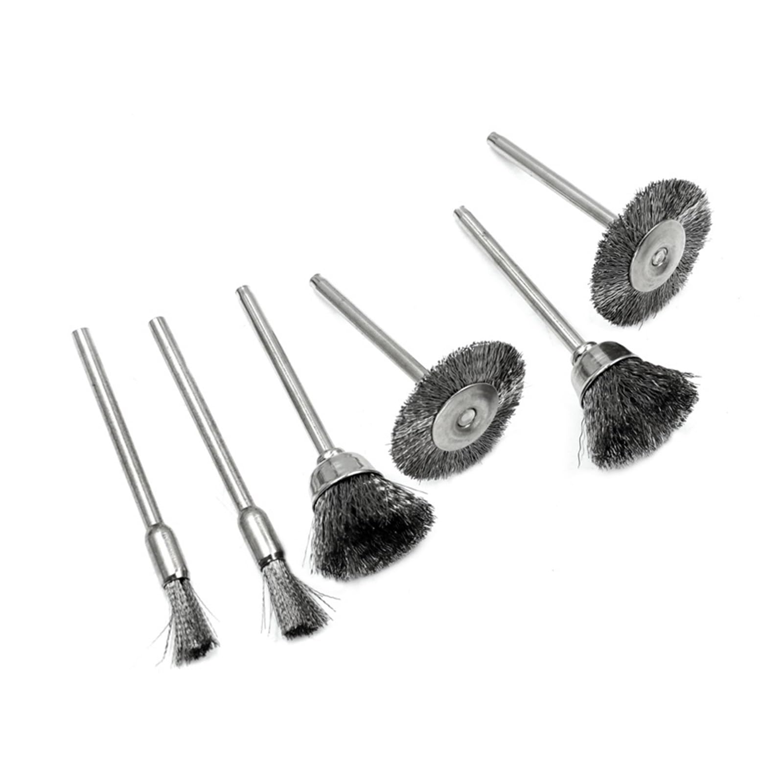 45/60 szt. Szczotka druciana do narzędzi obrotowych wiertarki elektrycznej Akcesoria tarcz polerskich(60pcs)