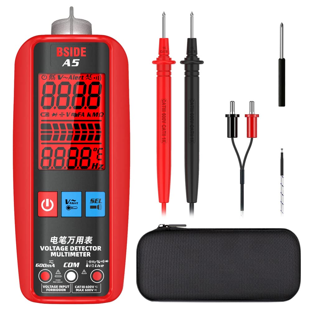 Weytoll large-screen digital multimeter quickly and accurately displays the temperature of capacitance and resistance, suitable for industrial electrical inspection and maintenance