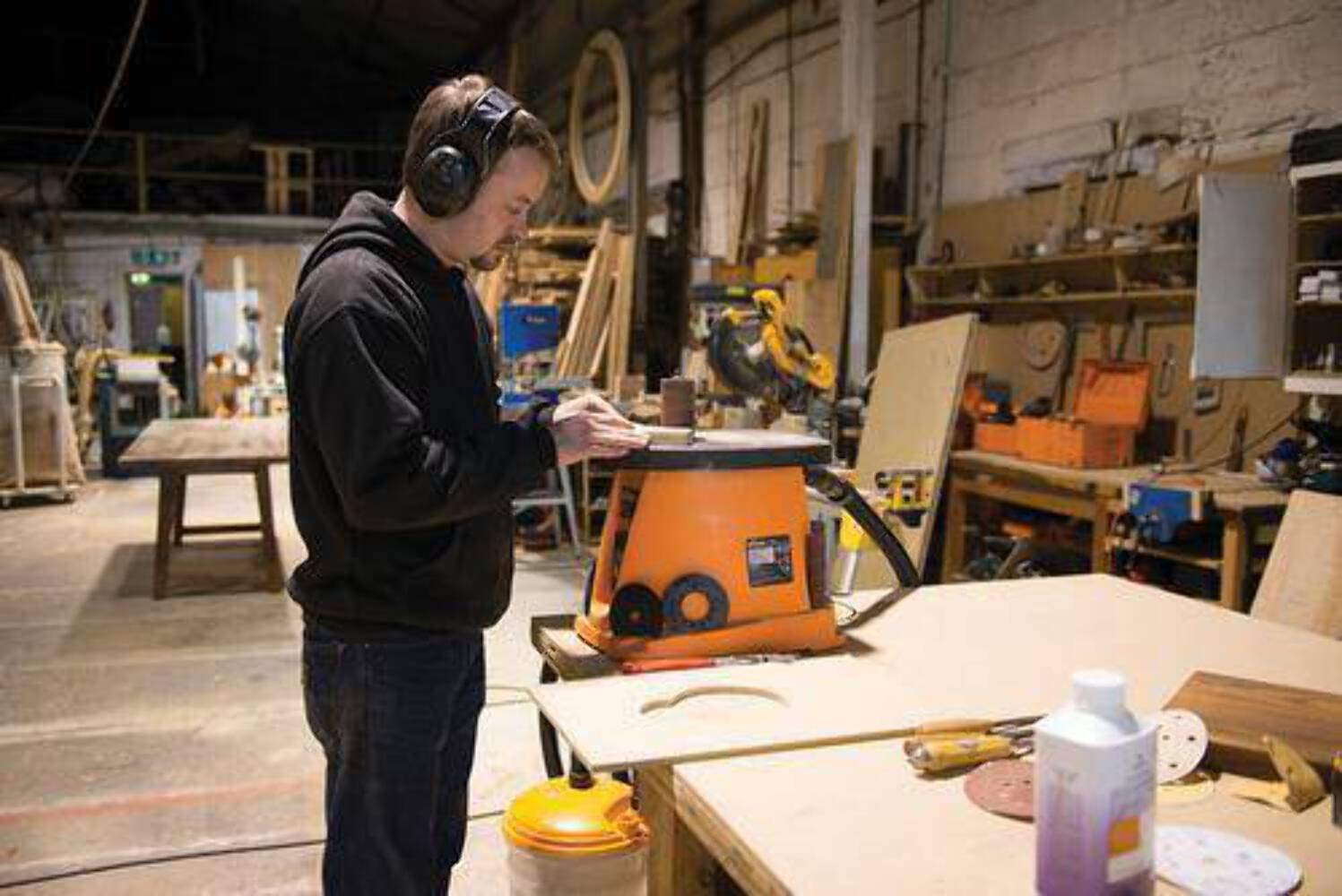 Triton TSPS450 450W Oscillating Bobbin Spindle Sander 230V Buy