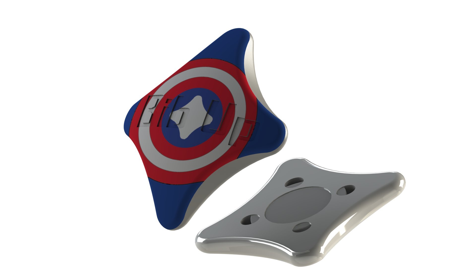 BibUp Competitive Race Chest Fixing Magnets - 3