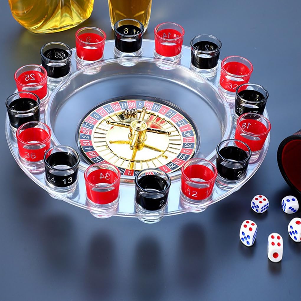 Juego de Beber Ruleta Juegos de Noche de Juegos con Amigos