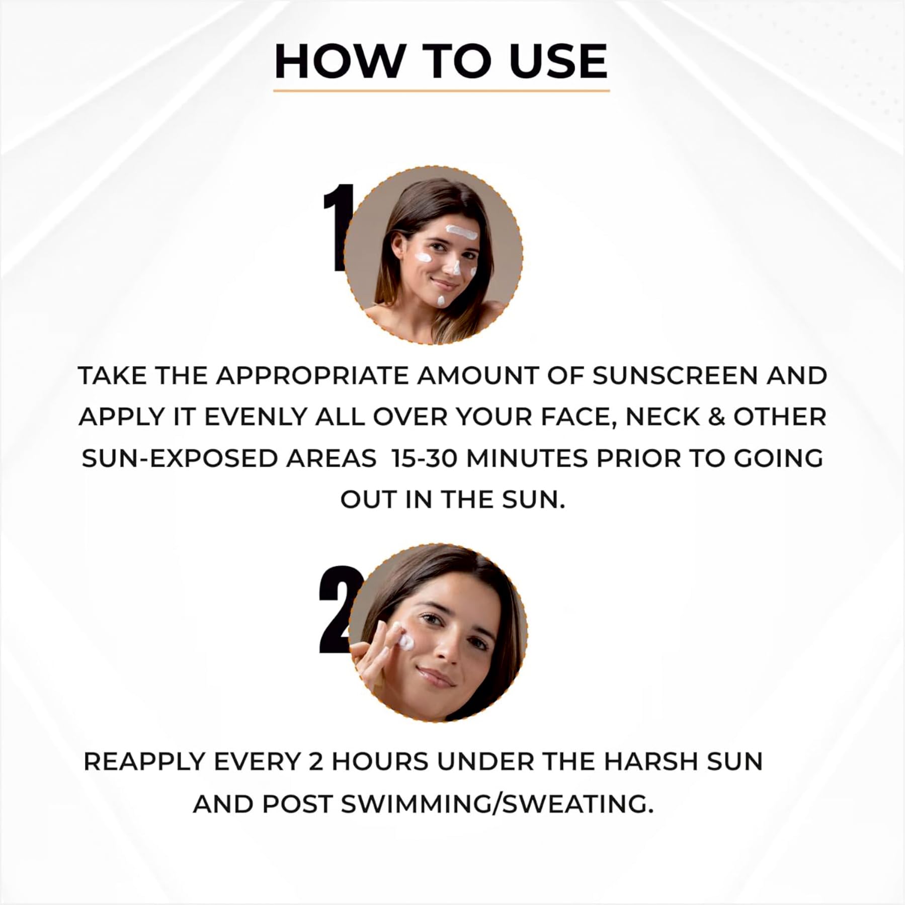 DR. SAKHIYA'S Sunscreen For Broad Spectrum, UVA UVB & Blue Light Sun Tan Protection Non-Sticky, Non Greasy, Waterproof, No White Cast - 50gm (Ultra Safe Sunscreen SPF 50 PA+++) 3