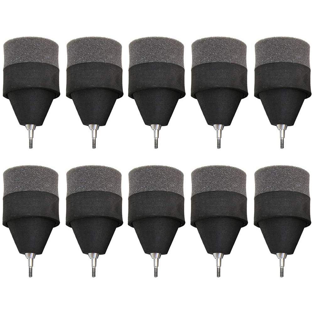 Mousse éponge Pointes de flèche Souples pour tir à l'arc Chasse Pratique POFET 10pcs