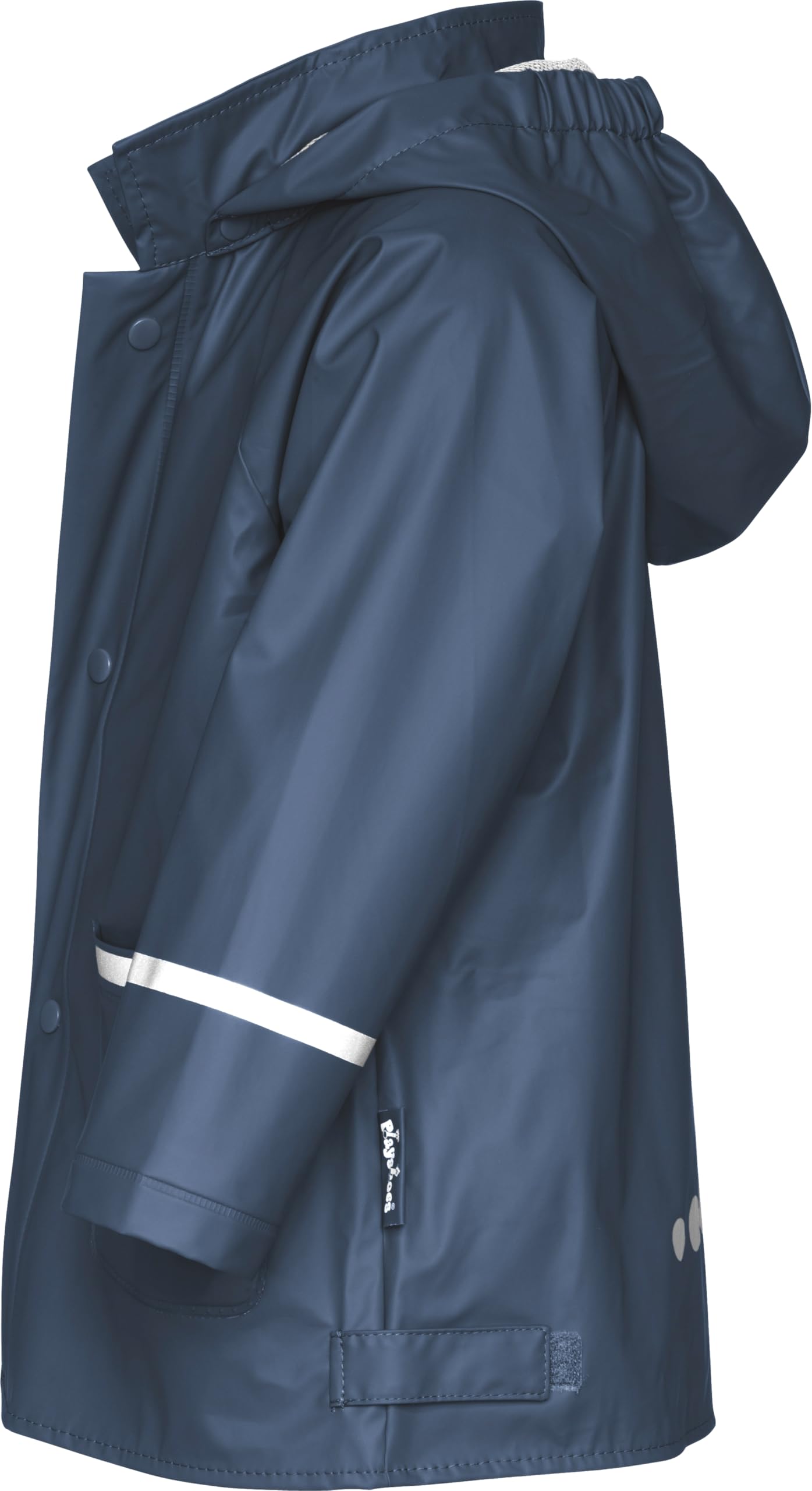 Playshoes Uniseks - Dzieci Basic Kurtka Przeciwdeszczowa, Granatowy, 98 cm