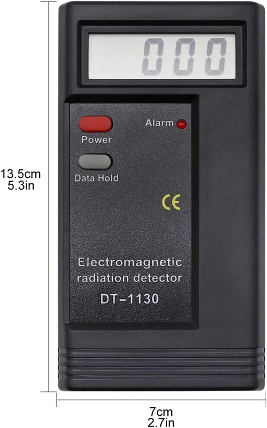Digital Testing DT-1130 Handheld Digital Electromagnetic Radiation Detector EMF Meter Tester Ghost Hunting Equipment DT1130