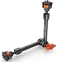 K&F CONCEPT 9.8" Magic Arm Clamp Kit with Cold Shoes