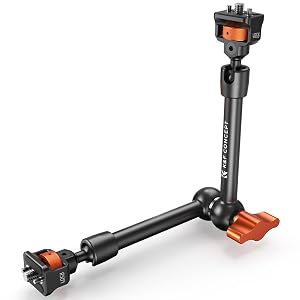 K F CONCEPT 11 Magic Arm 1 4 Screw 360 Ball Heads Articulating Friction Camera Arm Mount for