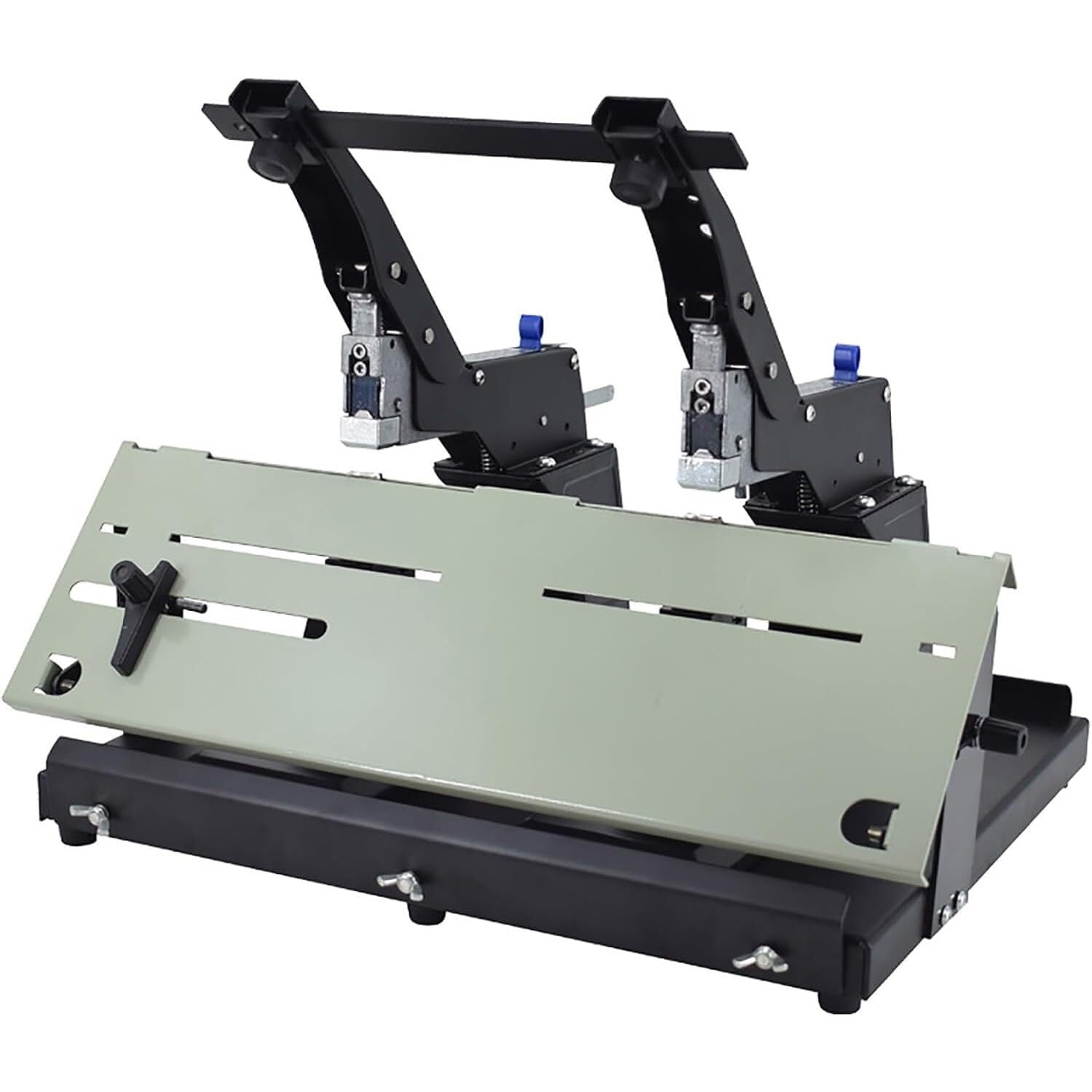 Grapadora de doble propósito resistente, máquina de encuadernación rápida automática, profundidad de 0 a 10 mm, velocidad de 40 veces/min para oficina, escuela y negocios