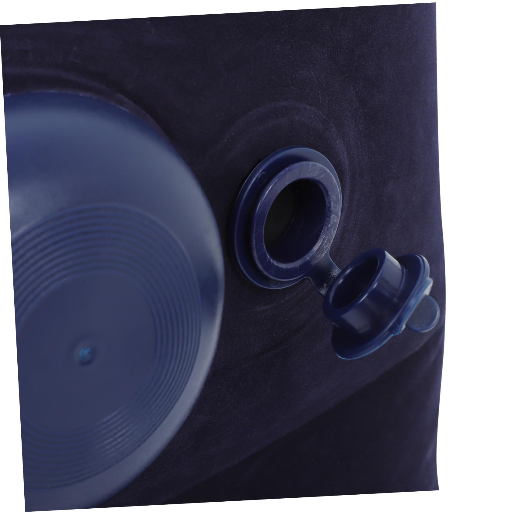 Reposapiés Inflable Ajustable de PVC Flocado para Avión y Hogar