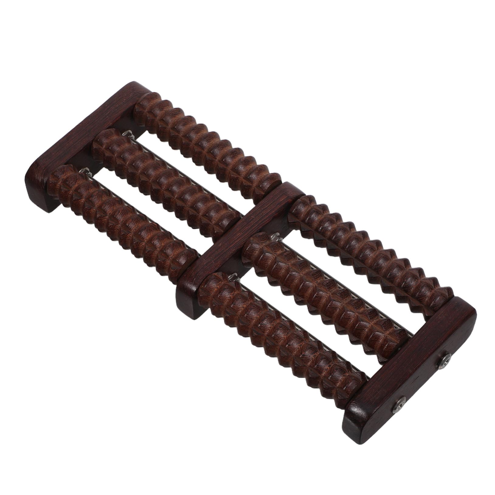 Rodillo para Pies Plantares de Madera, Masajeador Manual Compacto | Acupresión en Casa y Viaje, Relieve para Automasaje Profundo, Pensado para Abuela y Esposo