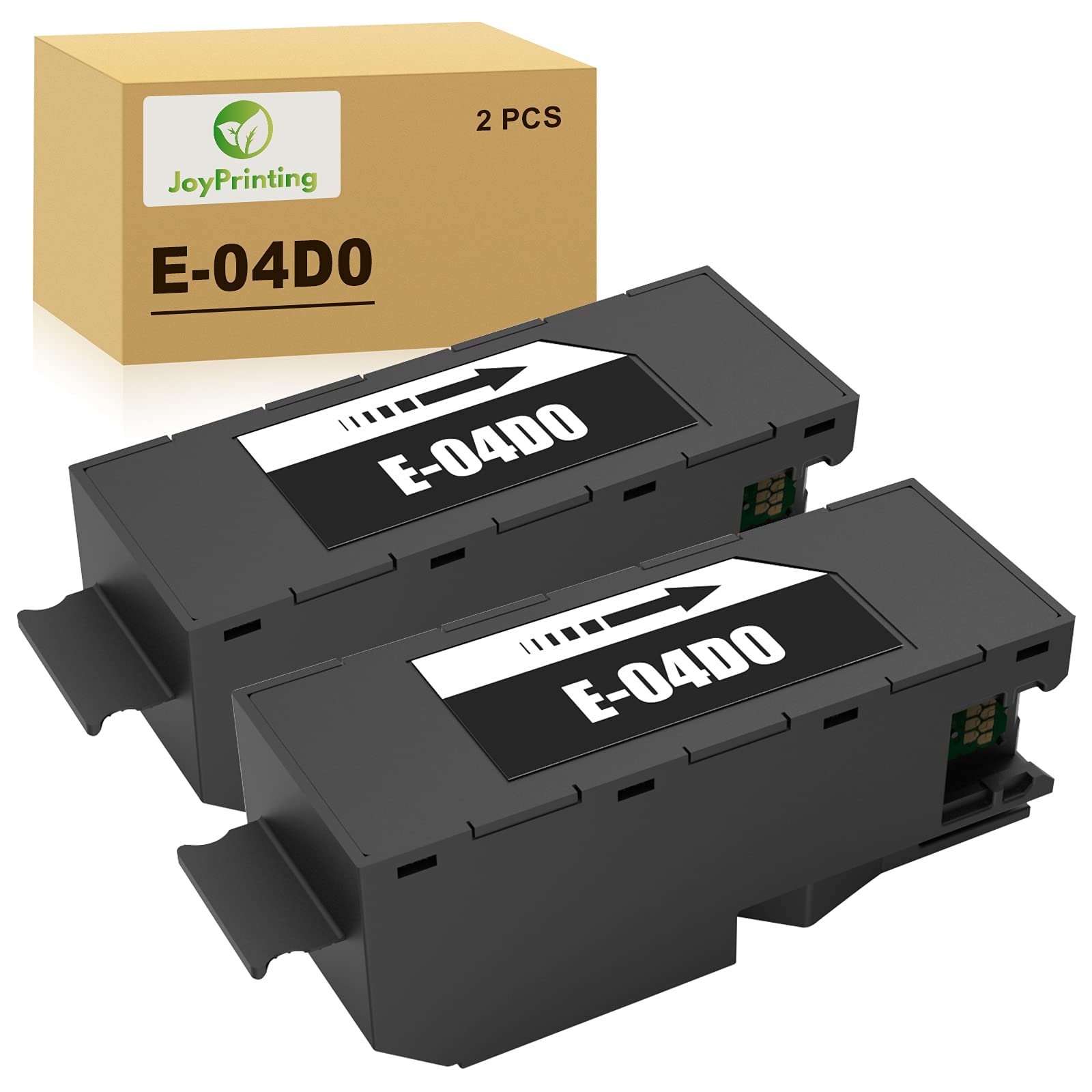 E-04D0 Scatola di manutenzione T04D0 C13T04D000 Maintenance Box Compatibile per ET-7700 ET-7750 L7188 / ET 7700 ET 7750 Stampanti, 2-Pack