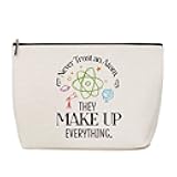 Chemistry Gifts, Science Gifts for Adults Women, Christmas Presents for Teen Girls, Science Teacher Gifts, Dexters Laboratory, Scientist Gift For Lovers Of Biology, Microbiology Makeup Toiletry Bag
