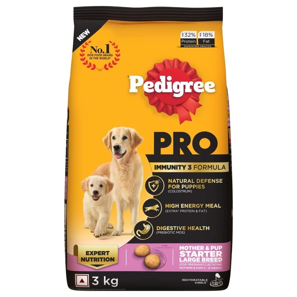Pedigree Pro Mother and Starter Large Breed 3Kg (B0BZMP3QND) Amazon Price History, Amazon Price Tracker