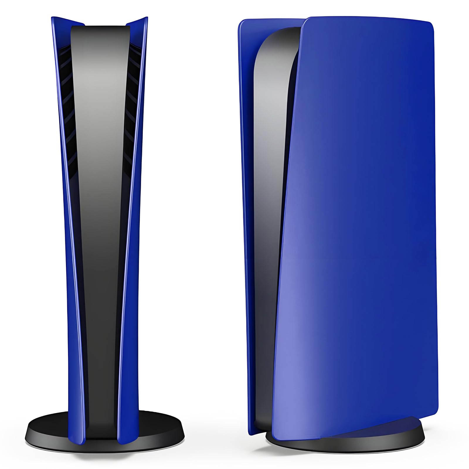 Megadream - Guscio di ricambio per console PS5, in ABS, antiurto, antigraffio, antipolvere, PS5, per console Sony PS5, edizione digitale, colore: Blu