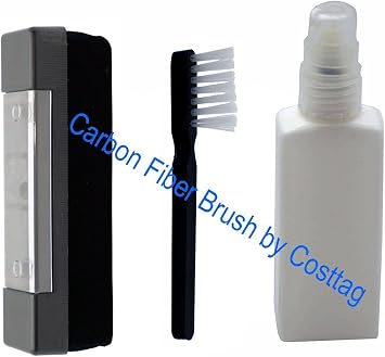 Boytone Anti-Static Carbon Fiber Record and LP, Vinyl Cleaner, Washer with Stylus Brush and Record Cleaning Liquid Set