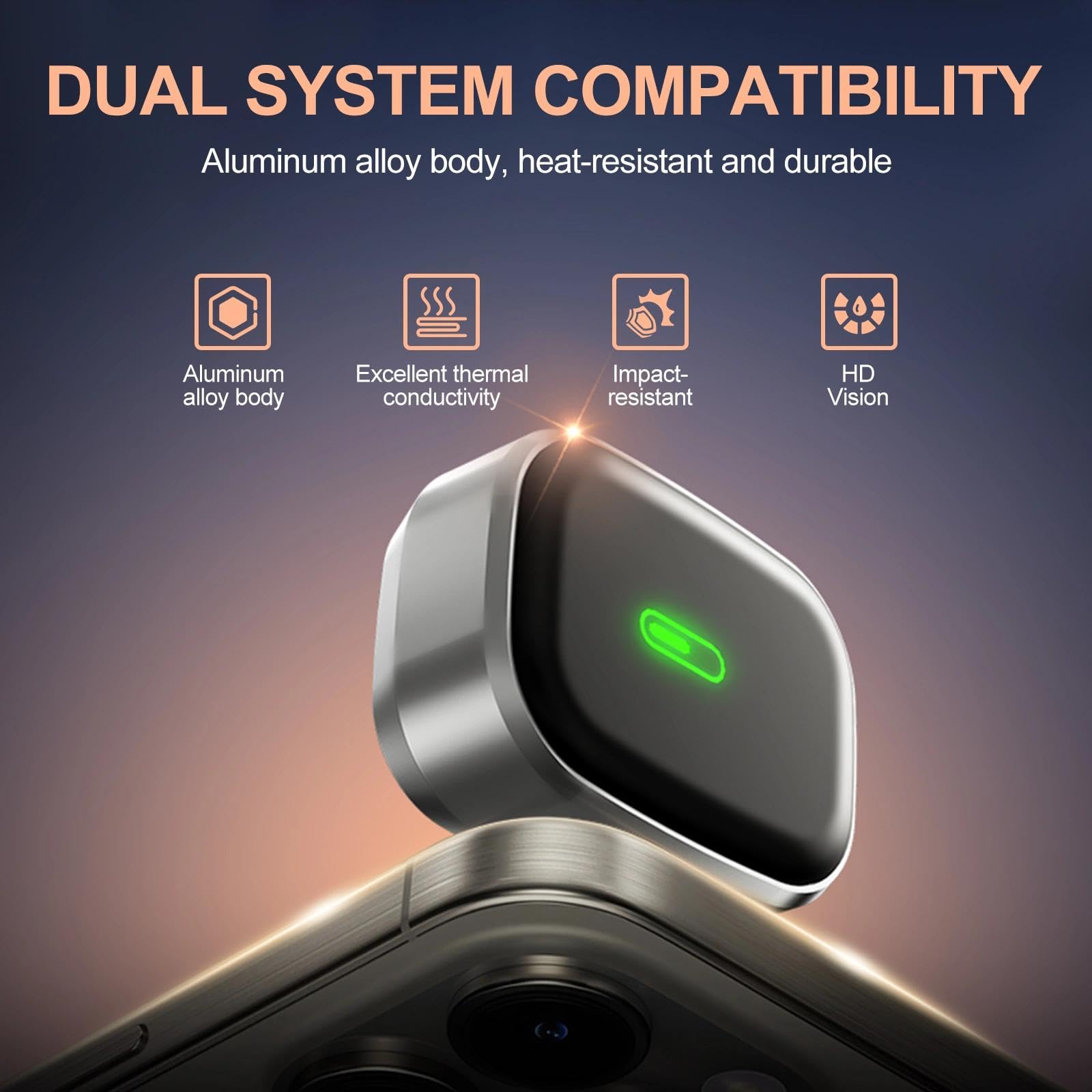 Adattatore CarPlay Wireless Mini, Connettore USB Plug e Play per Auto, Converte con Facilità CarPlay Cablato in Wireless, Compatibile con iPhone iOS 10+ e Android Auto, Reconnessione Automatica