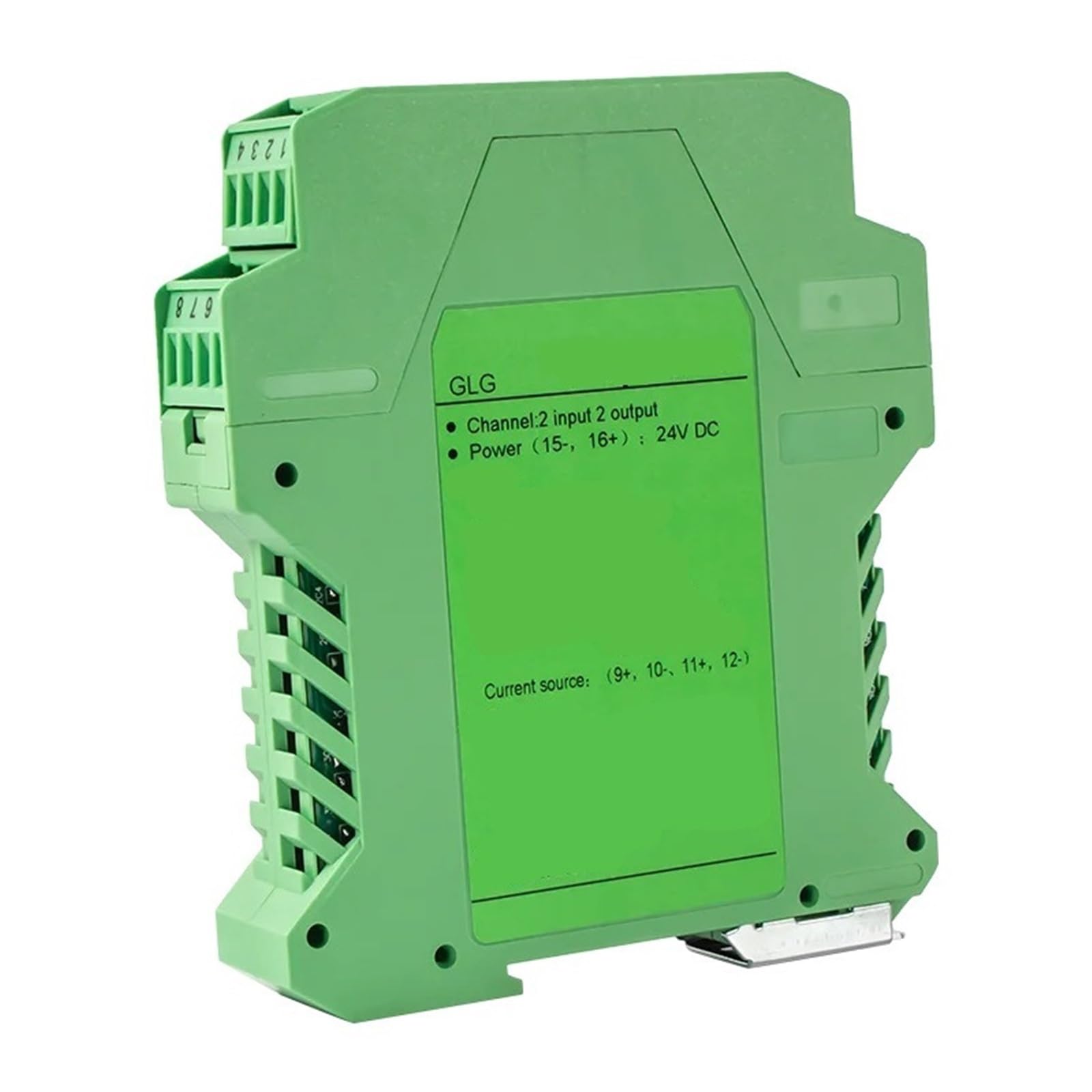 Convertidor de corriente / voltaje 1 entrada/1 Salida 4-20mA 0-10V 0-5V 1-5V (Input 0-10V, Output 0-20mA)