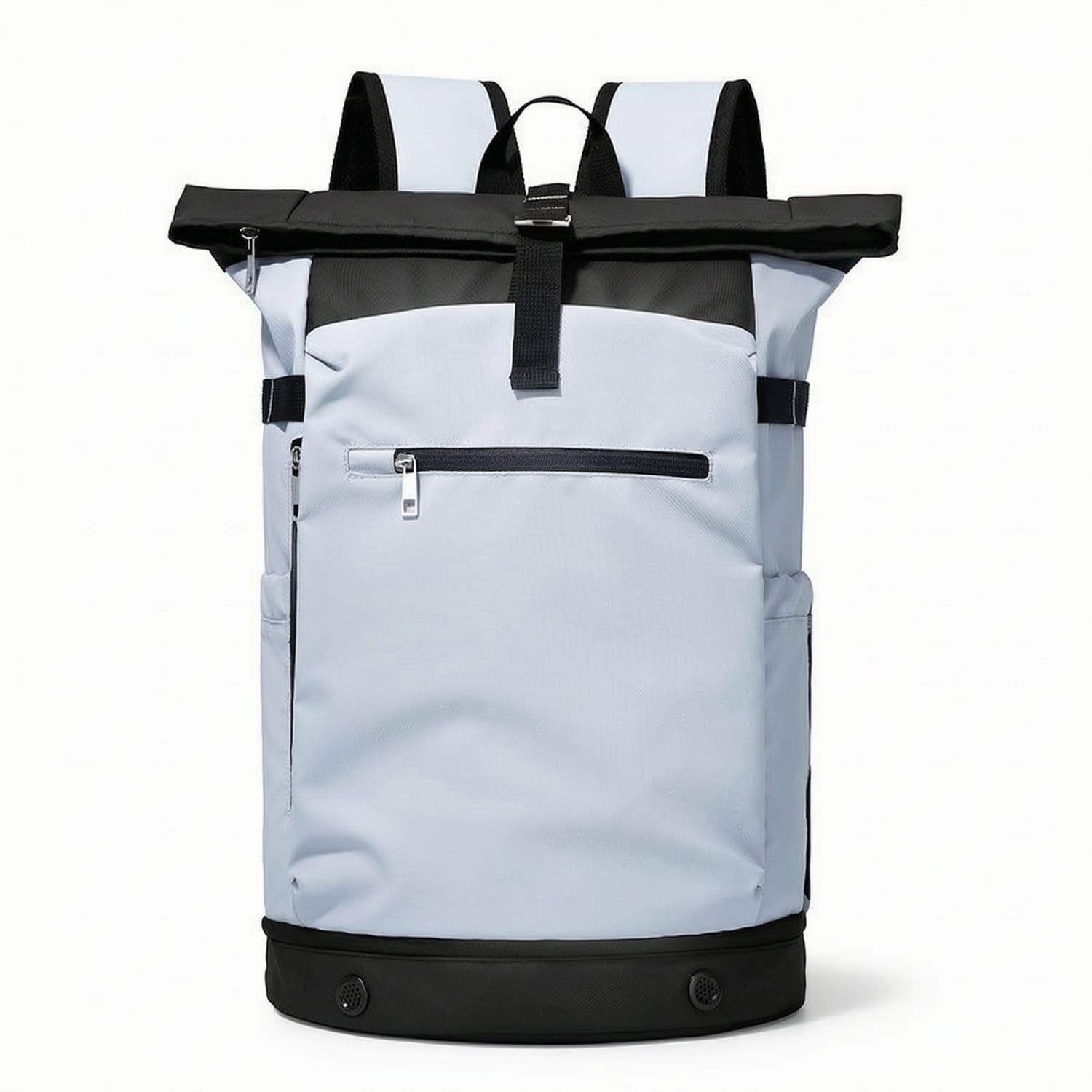 Padded Badminton Backpack Easy-Carry Sports Backpack with Racket Compartment Long-Lasting Badminton Kit Bag Water-Resistant for Athletes, Commuters, Gym, Commuting, Gray Blue-picture-34