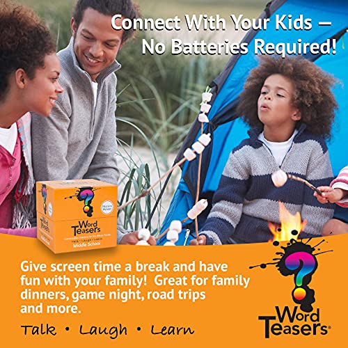 ? Word Teasers Middle School Vocabulary Edition - Fun And Educational Flashcards For Family And Friends - Vocabulary Trivia & Conversation Starters For Children Ages 10 To 13-150 Questions #TOP4