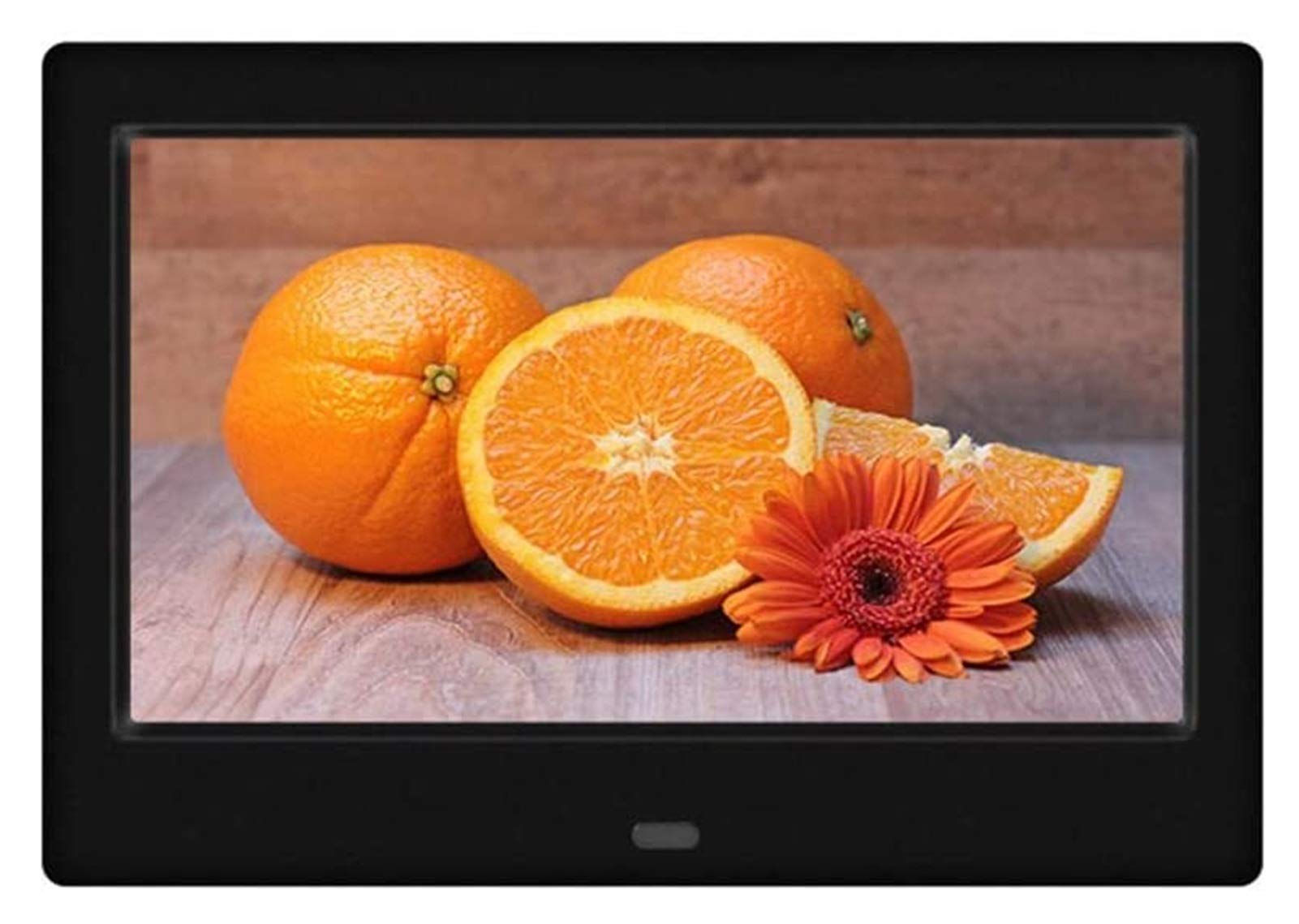 Cyfrowy album fotograficzny Digital Photo Frame 7 cali Rozdzielczość 800 x 480 16: 9 Full IPS Obraz Obraz/Muzyka/Video Player, Wsparcie USB i karty SD Cyfrowa ramka na zdjęcia (kolor: cz