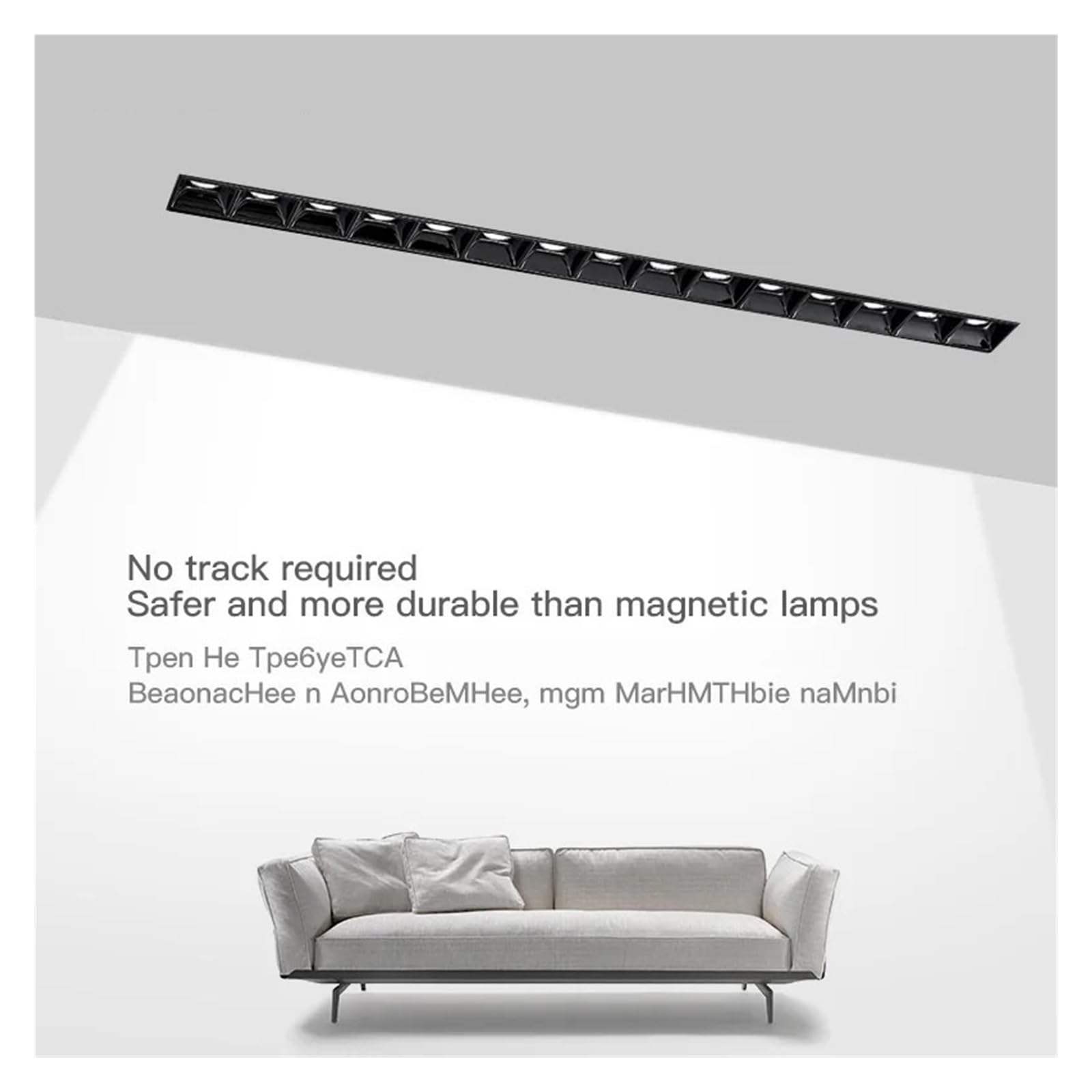 Kits De Focos Empotrables LED Regulables, 5W, 10W, 15W, Lámpara Techo Lineal Simple, Luz Descendente Moderna Antideslumbrante Profunda InstalacióN Flexible(5W Spot Light,5000k white light)