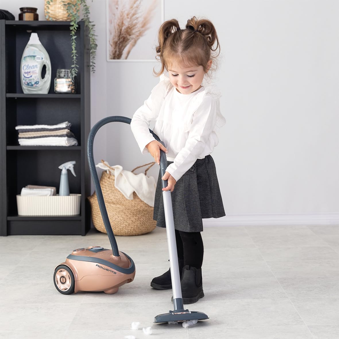 Smoby - Rowenta Cylinder Vacuum Cleaner - Perfect Replica