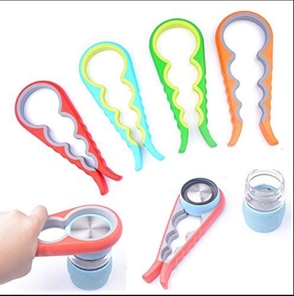 GTC Premium Multi Purpose Rubber Design Jar and Bottle Opener Easy Grip Fits All Caps Multicolor (M1806) (Pack of 1) - Image 5 thumbnail