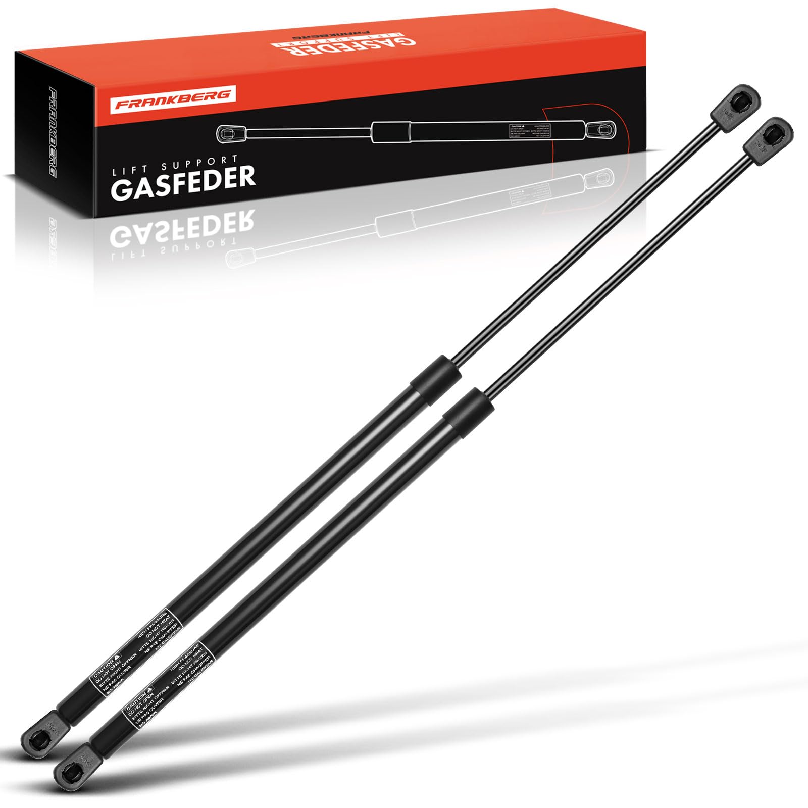 Frankberg 2x Gas Strut Tailgate Left and Right Compatible With Meriva A All Engine MPV 2003-2010 Meriva MK I All Engine MPV 2003-2010 Replace# 13241975