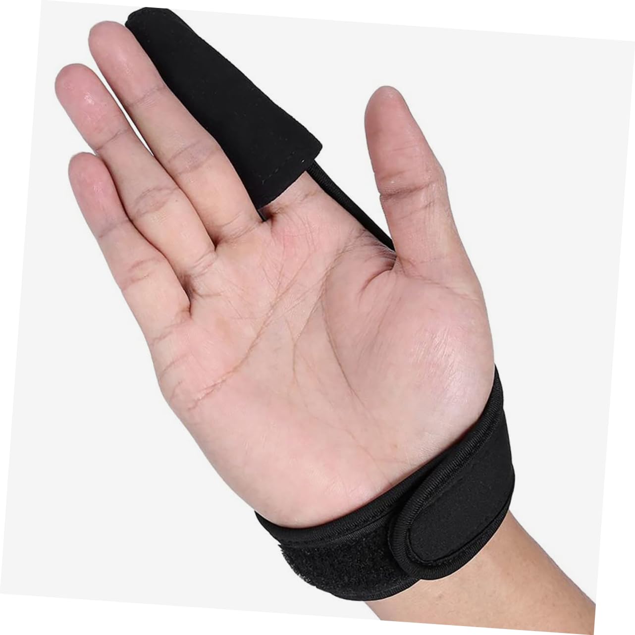 TOYANDONA 5 Pezzi Guanti Antiscivolo Guanti Da Pesce Leggero Casting Copertina Gestione Dito Protettori Guanti Da Pesca Uomo Acqua Salata Guanto Uv Pescare Senza Dita Nero Pelle Di Pecora