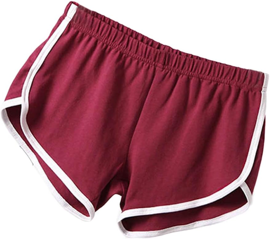 Soly Tech Women Summer Sports Shorts Gym Workout Waistband Skinny Shorts Pants