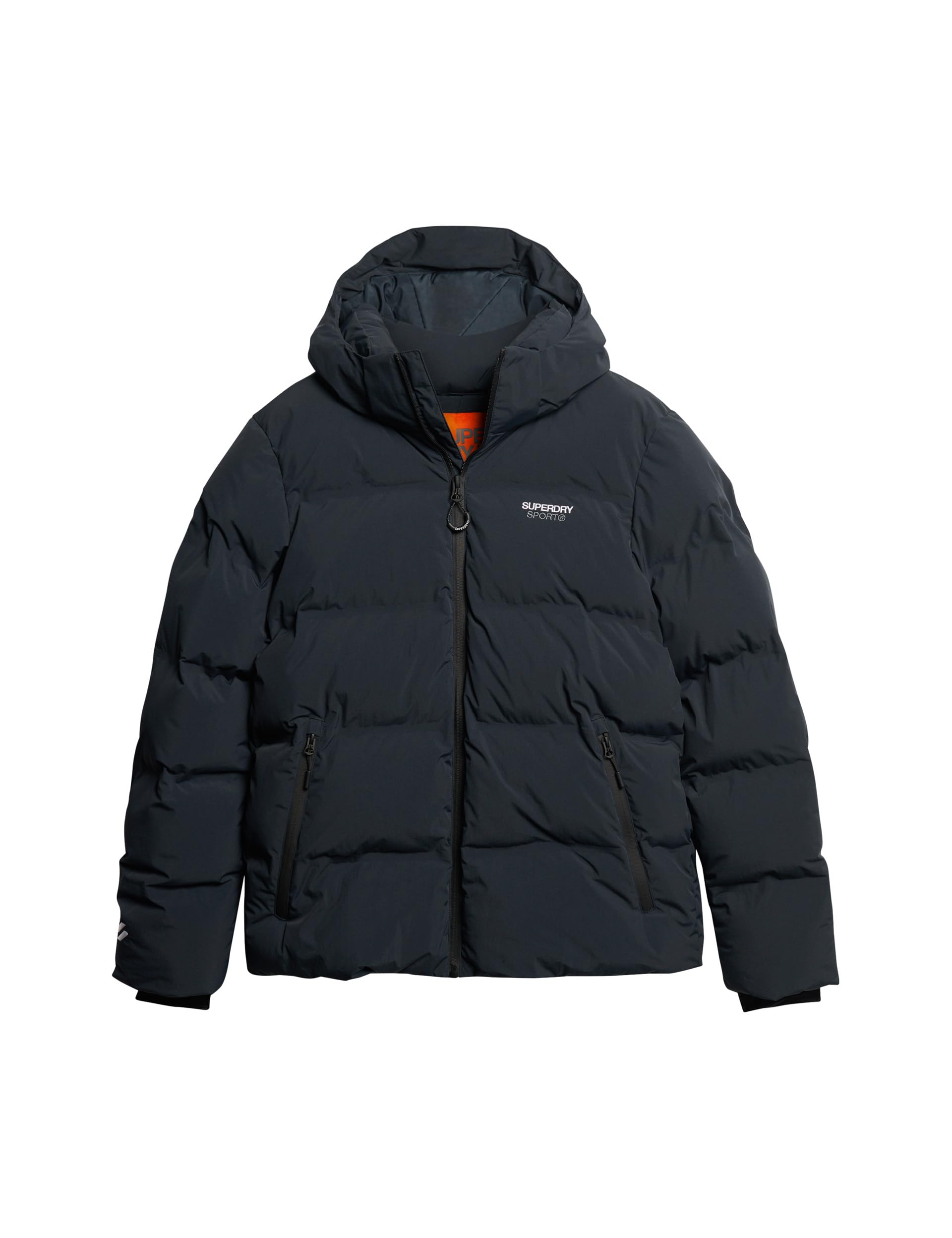Superdry Bleu Superdry's Hooded Straight Puffer